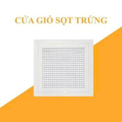 Cửa gió sọt trứng cố định