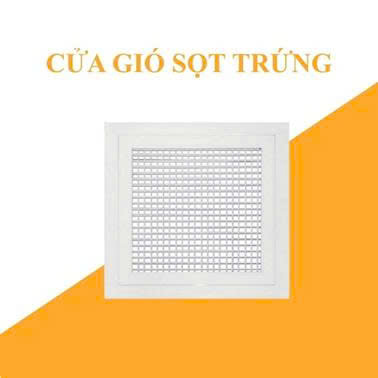 Cửa gió sọt trứng cố định